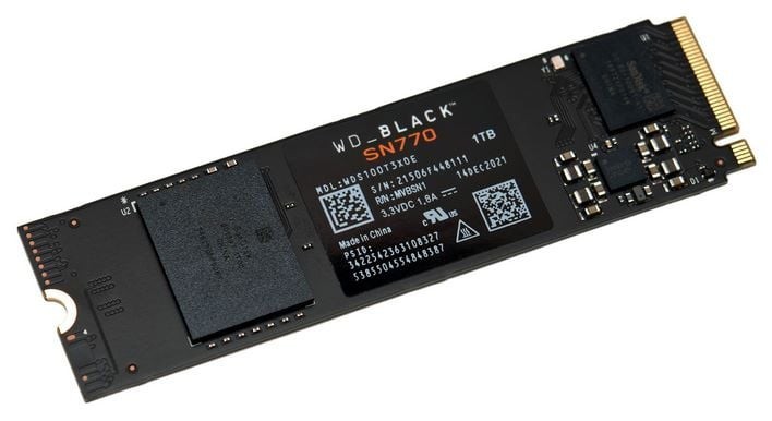 Western Digital WD_BLACK SN770 250GB M.2 NVMe Internal SSD