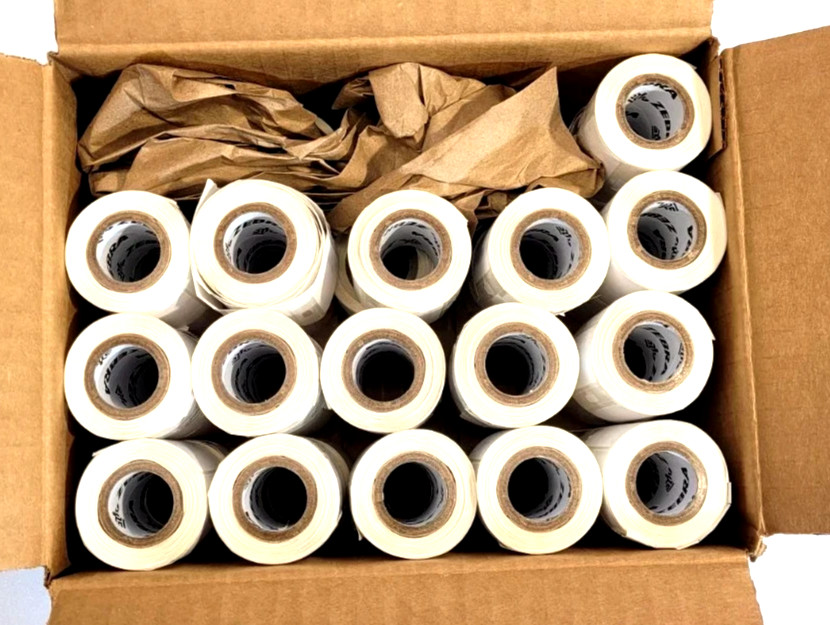 case of 36 Zebra 10033270 Thermal Labels, 1.875" x 0.75" – 172 Labels/Roll – Z-P