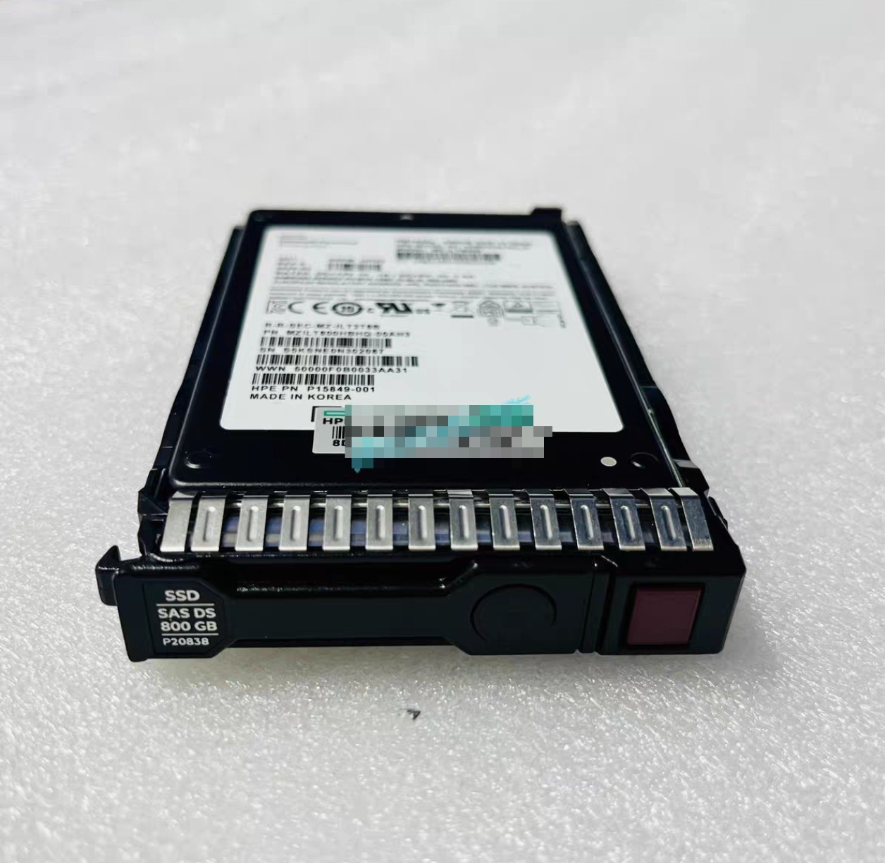 HPE P20838-001 800GB P19913-B21 2.5-inch SFF SAS 12Gbps SSD Solid State Drive
