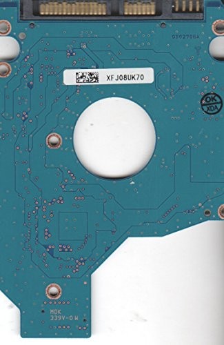 MK5076GSXN, HDD2L52 B UL01 B, G002706A, Toshiba SATA 2.5 PCB (PCB)