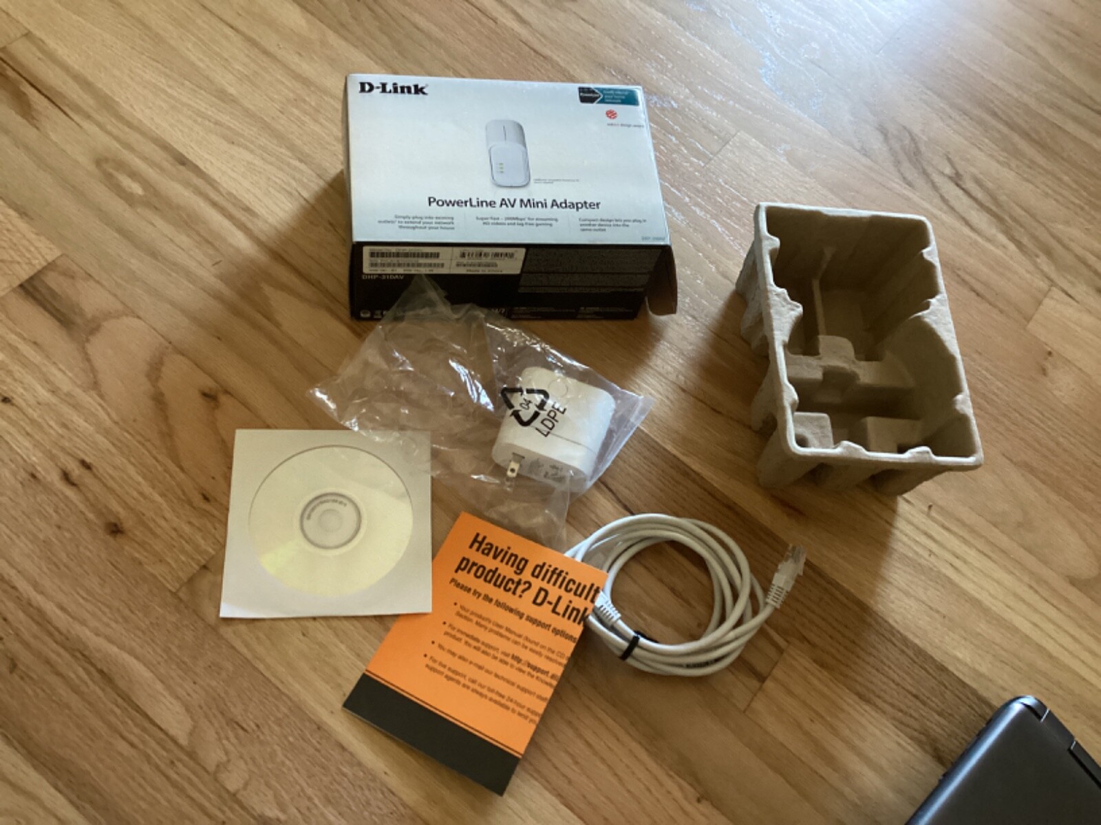 D-Link Systems, Inc. DHP-310AV Powerline AV Mini Adapter - NEW