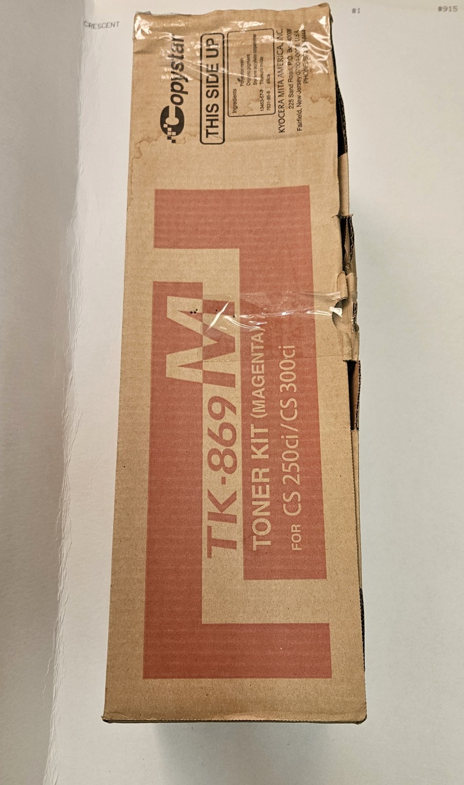 Copystar TK-869 toner kit for Cs 250ci/cs300ci Magenta