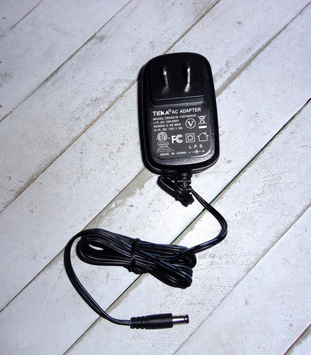 OEM / Original - TEKA AC Adapter / TEKA018-1201500UK / 12v ~ 1.5A