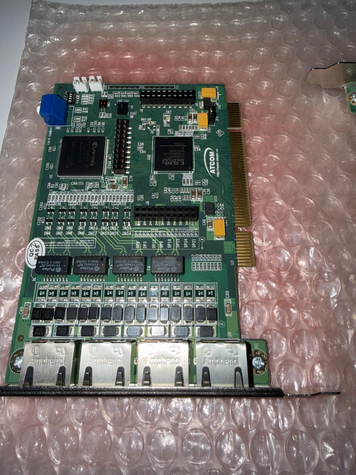 ATCOM AX4D 4-Port ISDN PRI E1/T1/J1 Card