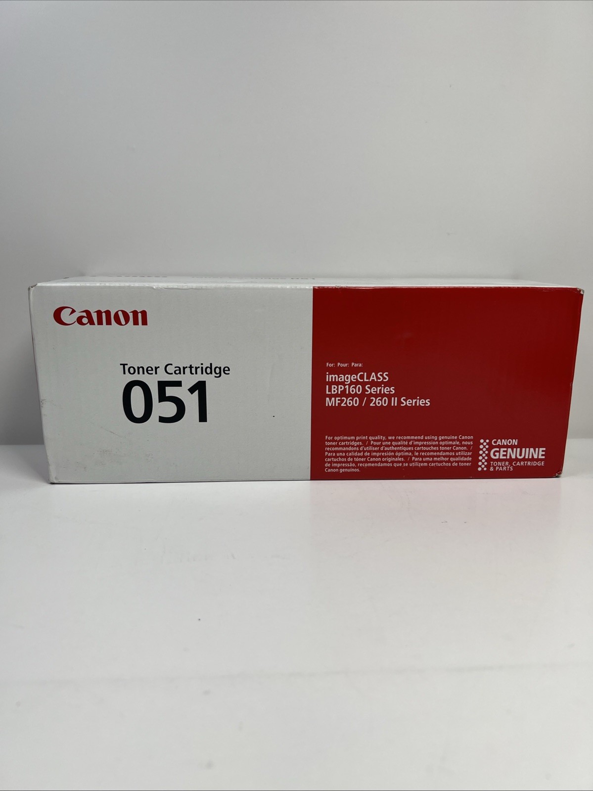 Genuine Canon 051 Black Toner Cartridge 2168C001 OEM Standard Yield New Sealed