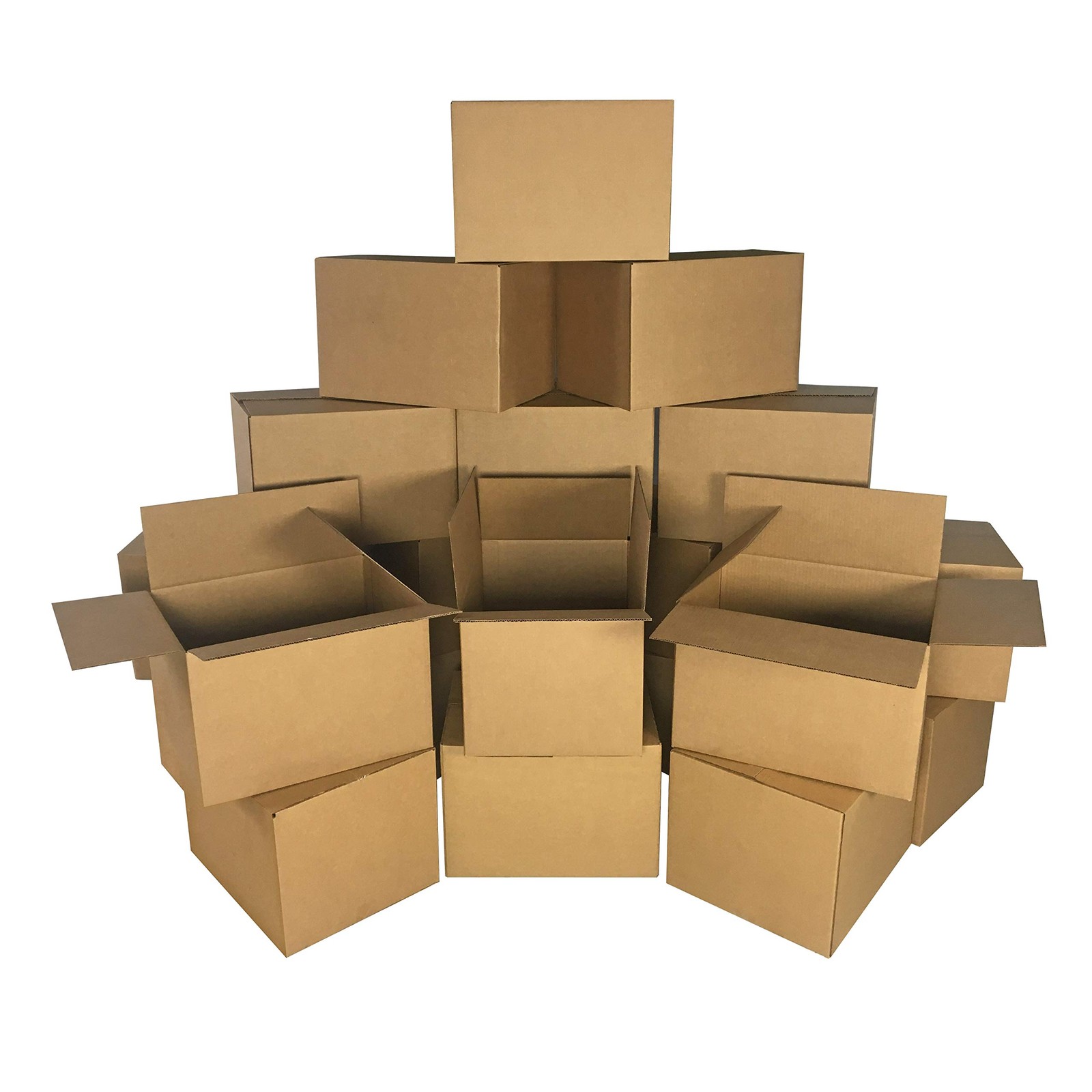 Moving Boxes Medium 18 x14 x12 Pack of 20 uBoxes Bundle 18x14x12