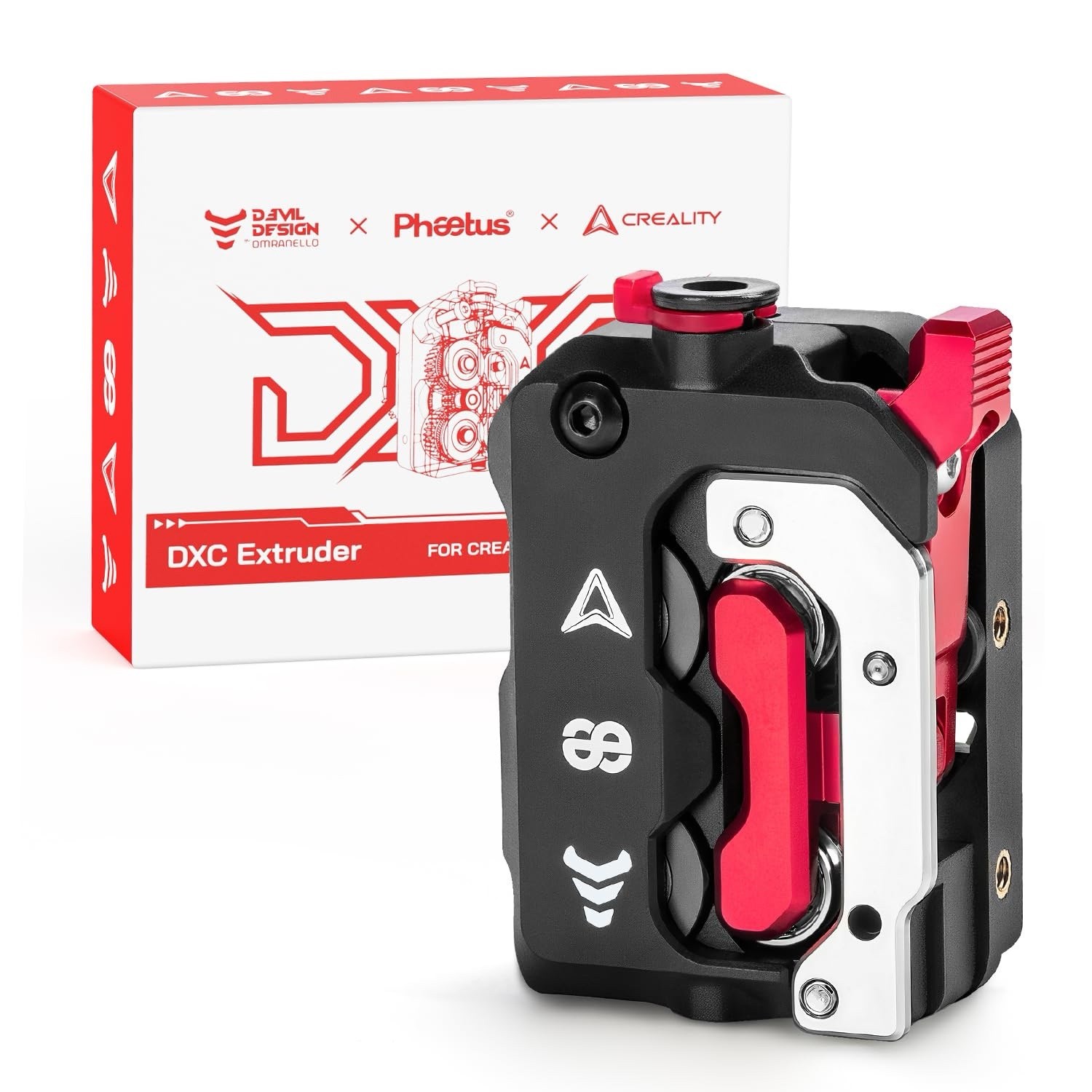Creality DXC Upgraded Extruder Kit for K1 Max K1C K1 SE Dual Gear Break Detect