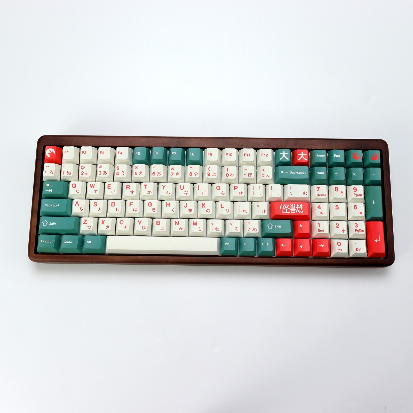 KBDiy Kaiju Keycap Set 143 Keys Japanese Cherry Profile PBT Custom 60% 65% 75%