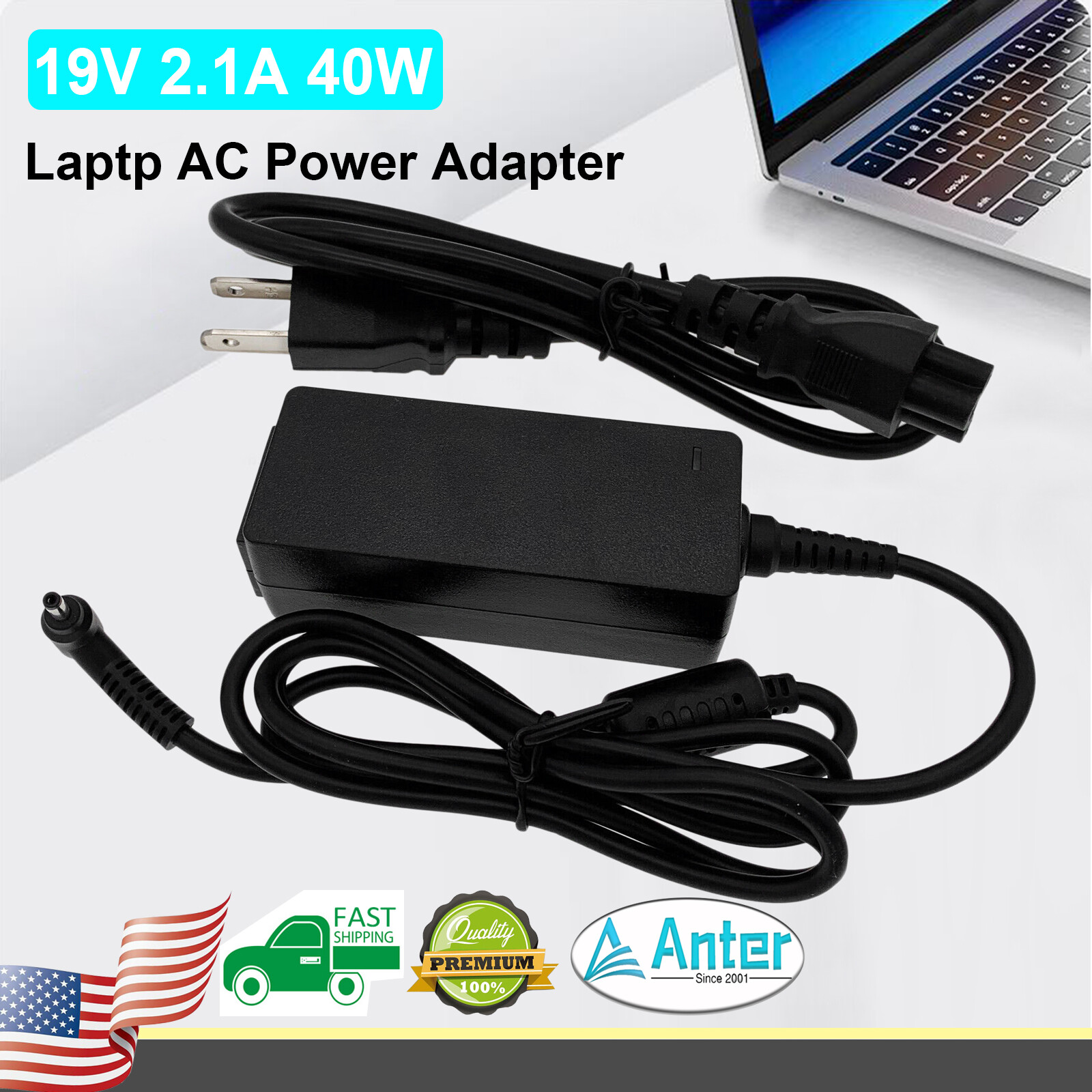 AC ADAPTER CHARGER for Samsung ATIV Book 5 7 Series NP540U4E NP740U3E Ultrabook