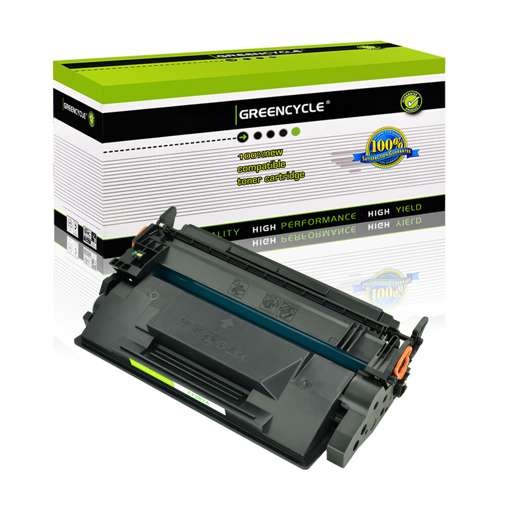 GREENCYCLE CF287A 87A Toner Cartridge Fits for HP LaserJet Pro M501dn M501n Lot