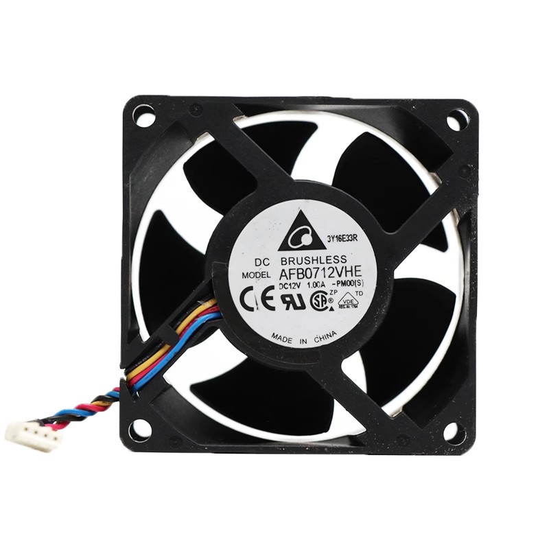 Cooling Fan For DELTA AFB0712VHE-PM00 DC12V 1.00A 4lines New