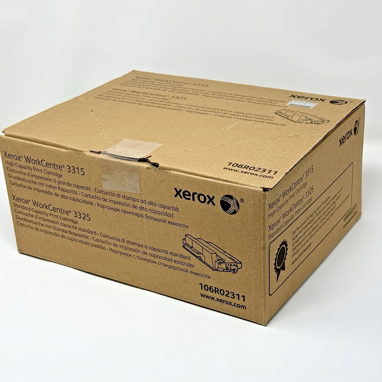 Genuine Xerox 106R02311 Black Toner Cartridge WorkCentre 3315/3325 Sealed