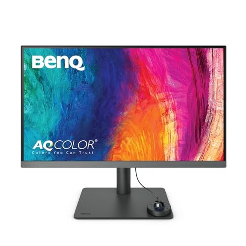 BenQ DesignVue PD2706U 27" Class 4K UHD LED Monitor - 16:9 - Dark Gray