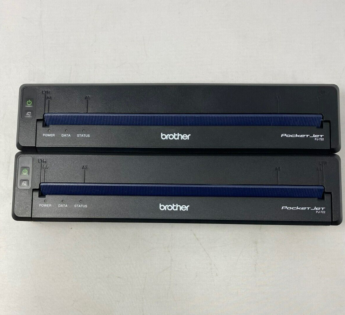 Brother PocketJet PJ722 Direct Thermal Printer For parts not working