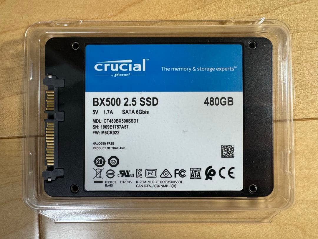 Crucial BX500 480GB 2.5 Inch Internal SSD Solid State Drive Tested