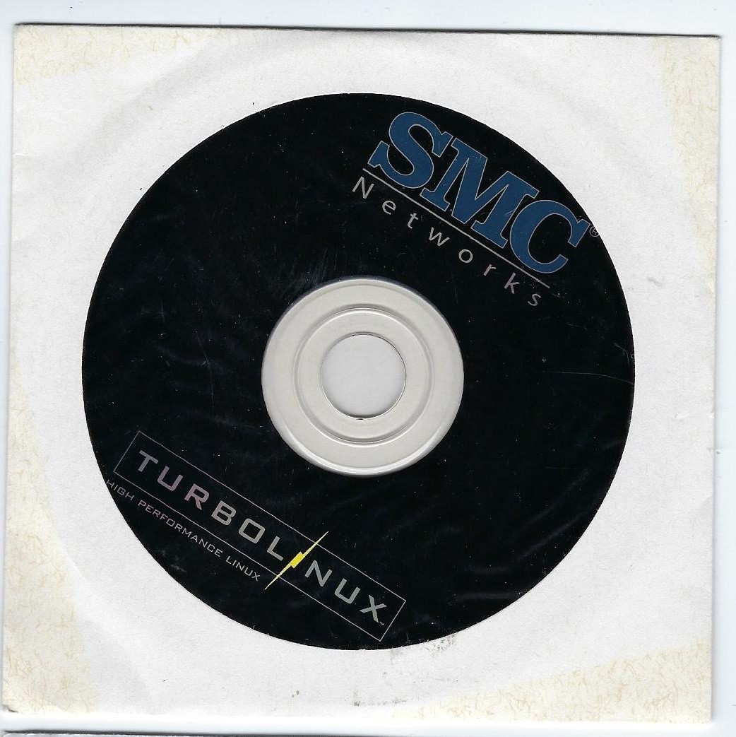 SMC Networks Turbolinux Performance Linux CD Version 1.0.1, unused
