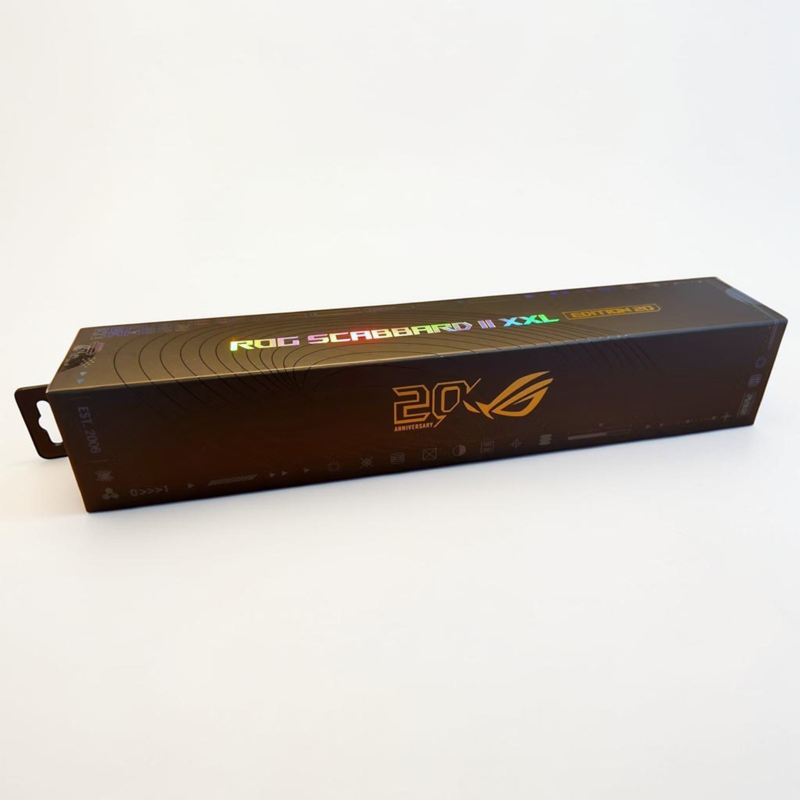 ASUS ROG Scabbard II XXL Gaming Mouse Pad 20th Anniversary Edition 900 x 400mm