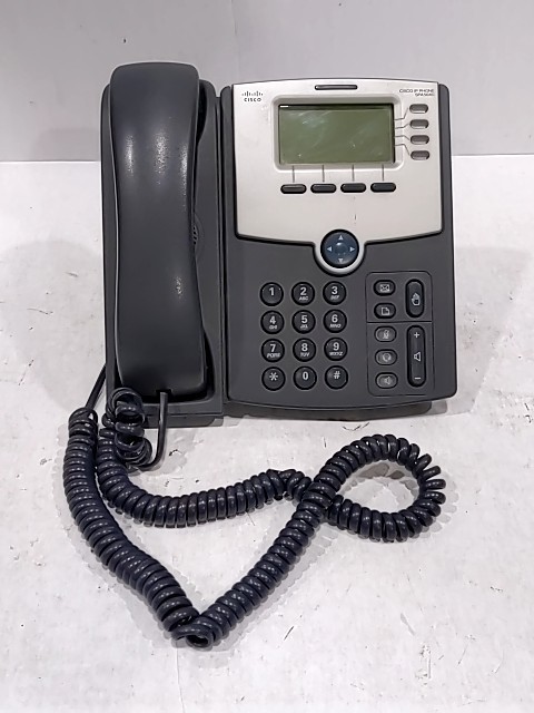 Cisco SPA504G 4 Line IP Business Phone w/Display PoE 2 Port Switch 