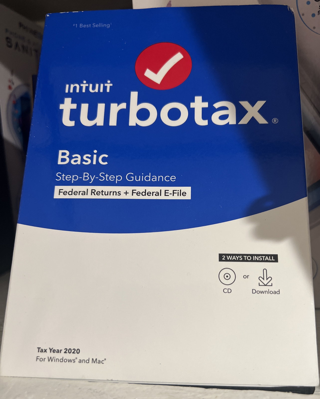 Intuit - TurboTax Basic Federal + Efile 2020 (1-User) “package Of 20 “