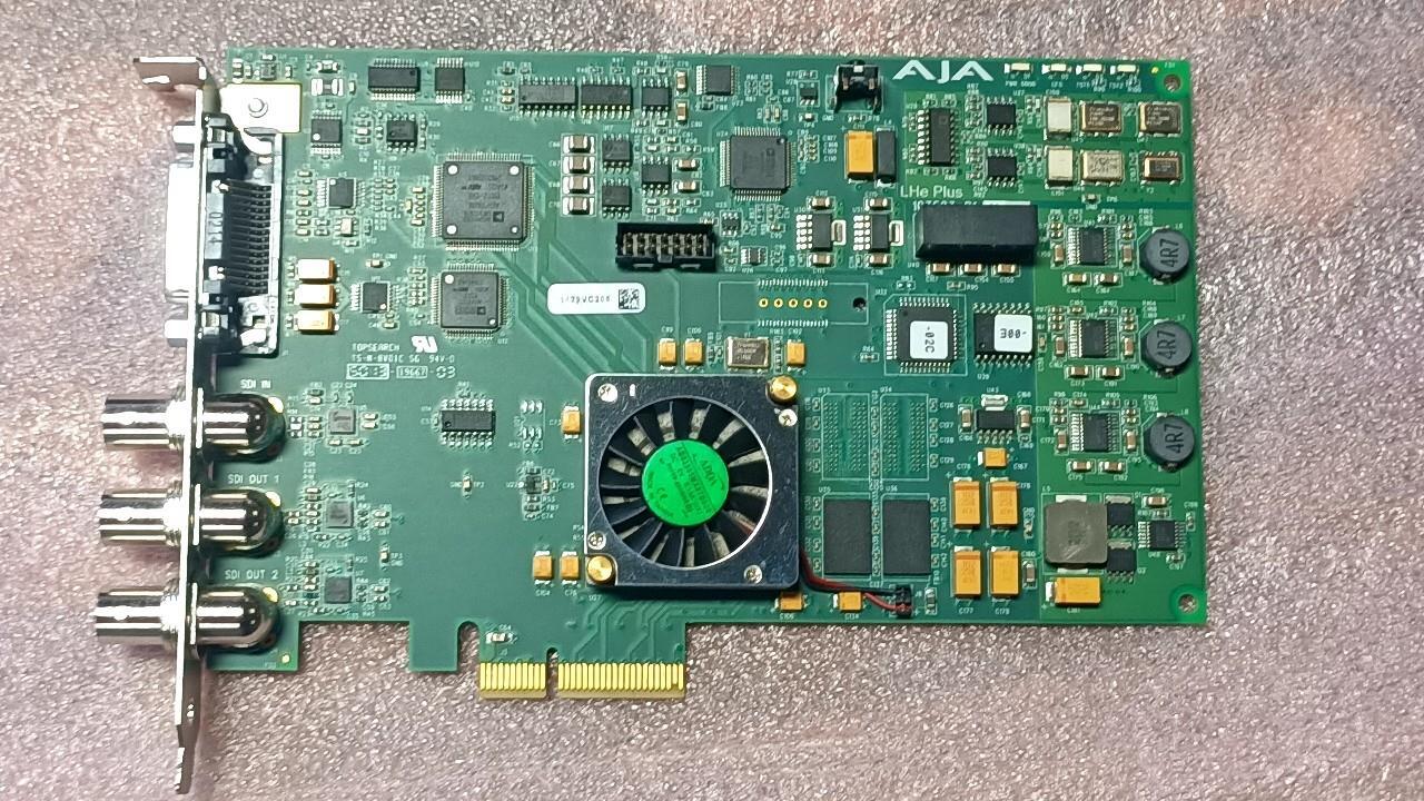 AJA KONA LHe Plus HD/SD PCIe x4 Card KONA-LHE+RO-S02 / KONA-LHE+R0-S02 TESTED