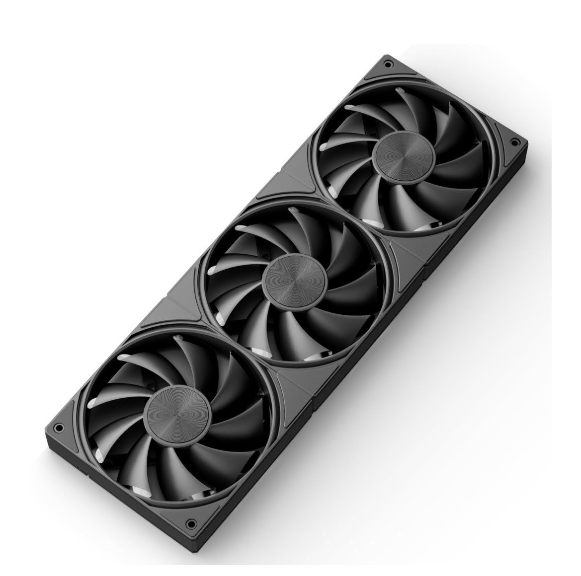 upHere 360mm Integrated Case Fan 3-in-1 Combo PWM Quiet PC Cooling Black
