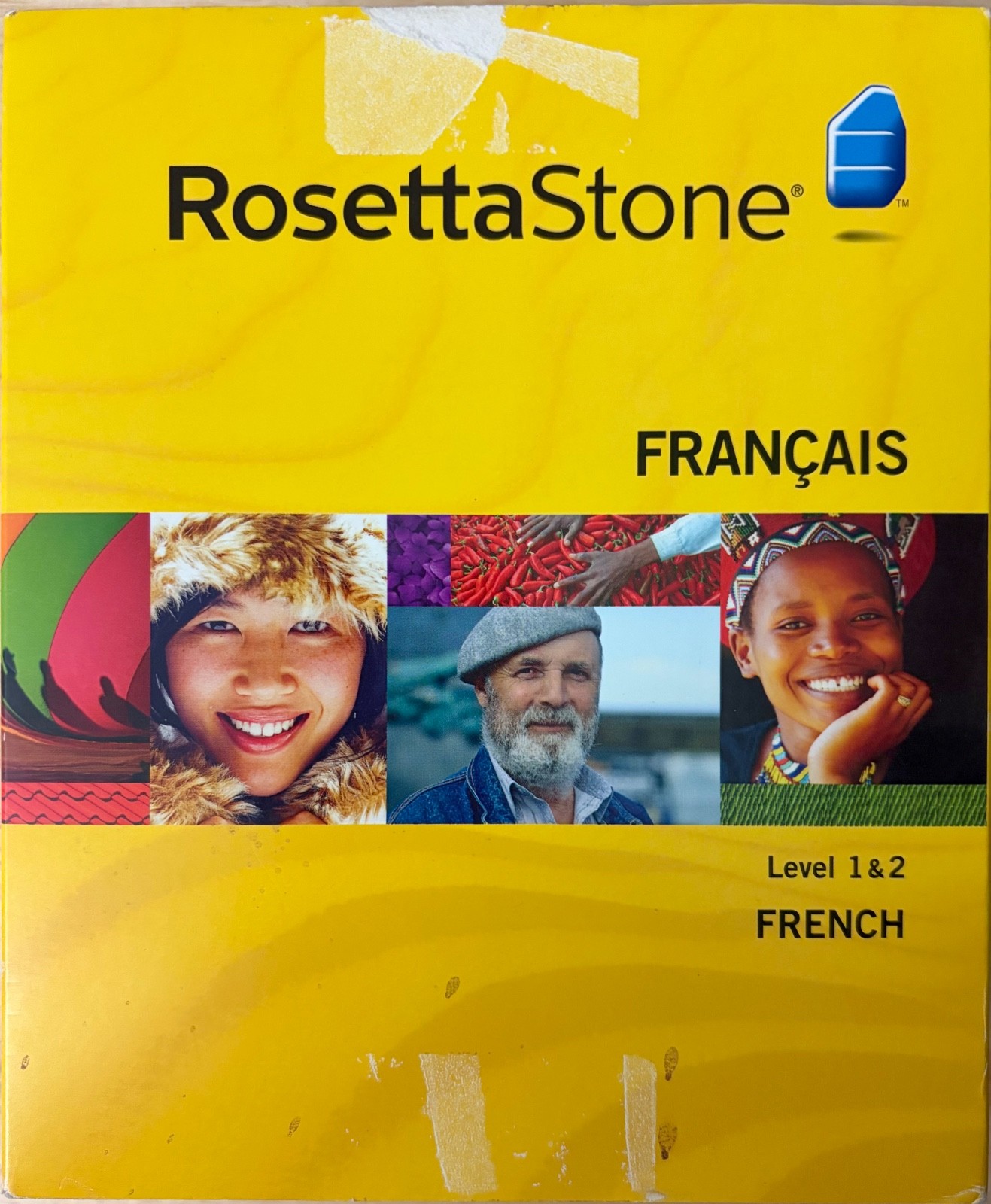 Rosetta Stone Francais Level 1&2, Version 3, Complete Set