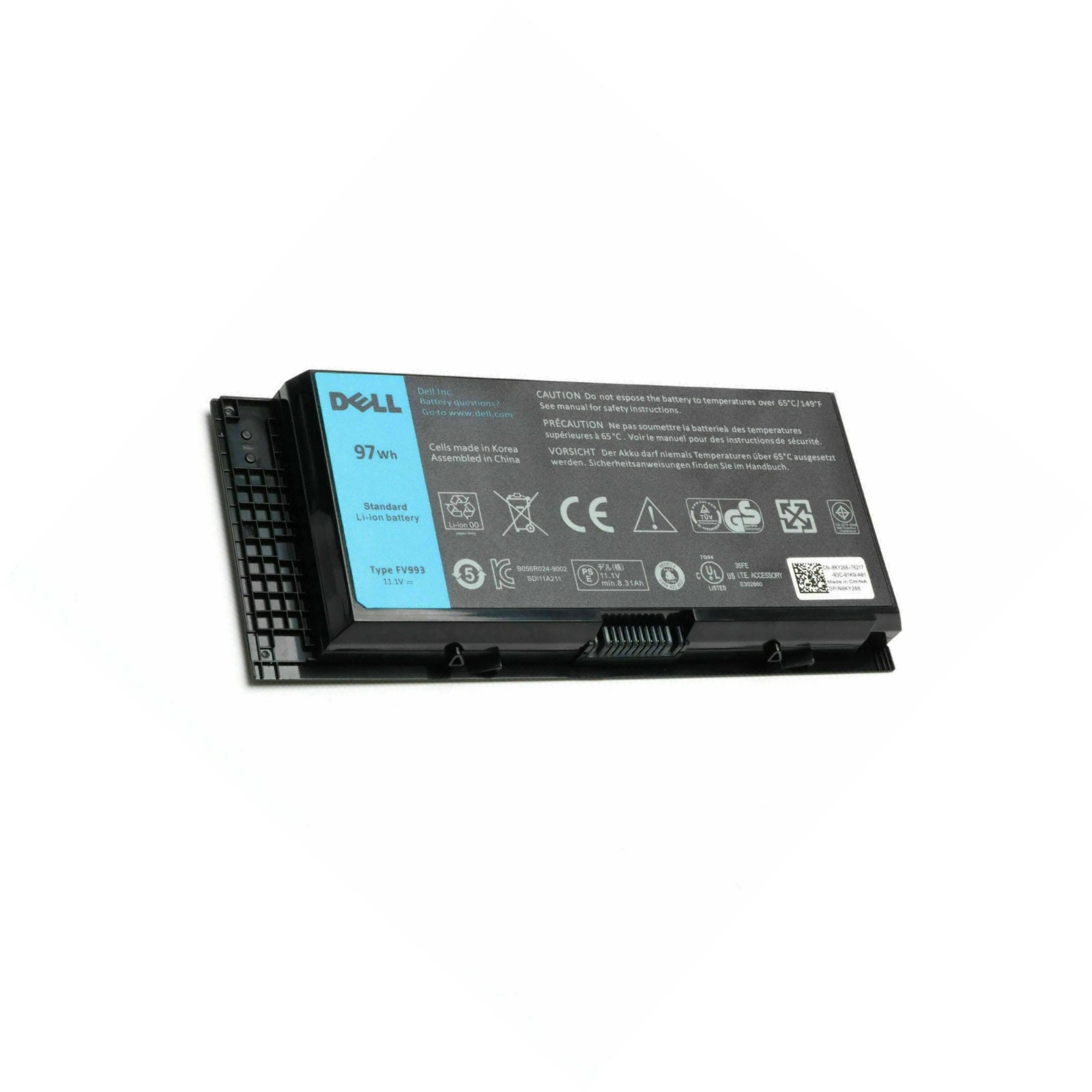 OEM Genuine M6600 Battery for Dell Precision M4600 M4700 M4800 M6700 Type FV993
