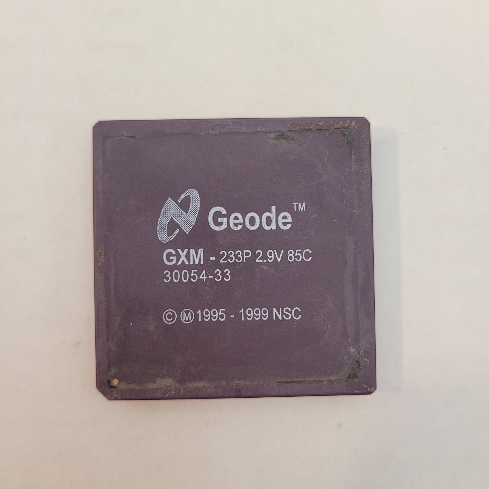 Cyrix Geode GXM-233P CPU Processor 233MHz 2.9V 85C 30054-33 Vintage x86