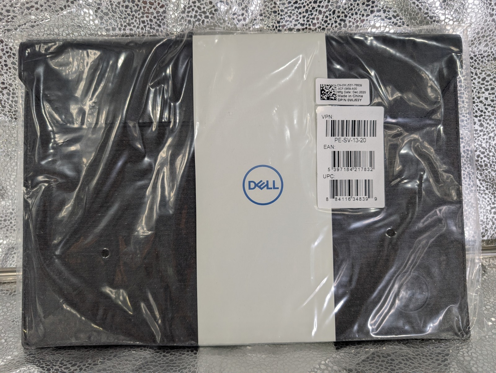 Dell Premier Sleeve 13 Notebook Laptop Case WJ53Y 0WJ53Y PE1320V PE-SV-13-20