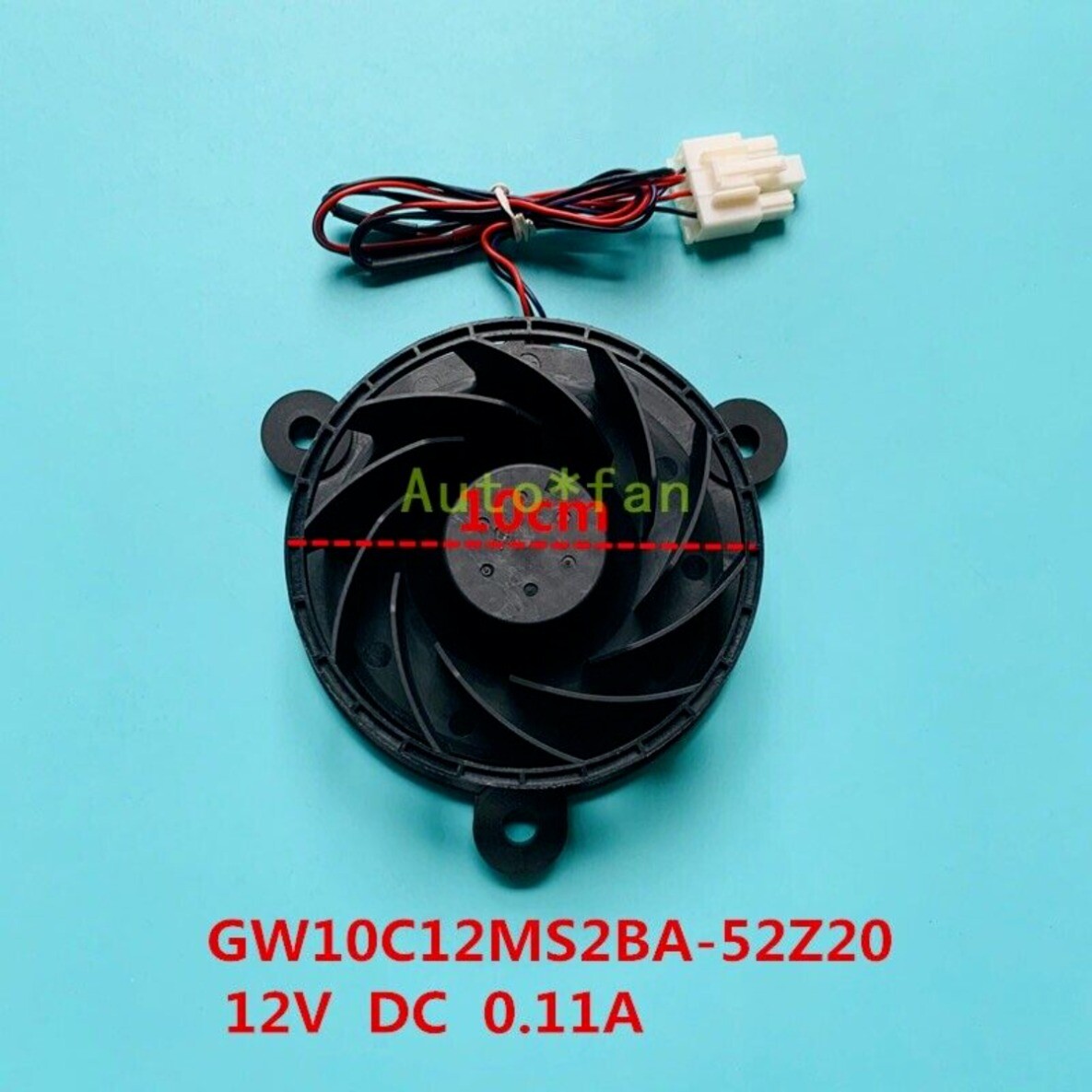 GW10C12MS2BA-52Z20 Refrigerator Cooling Fan 12VDC 0.11A