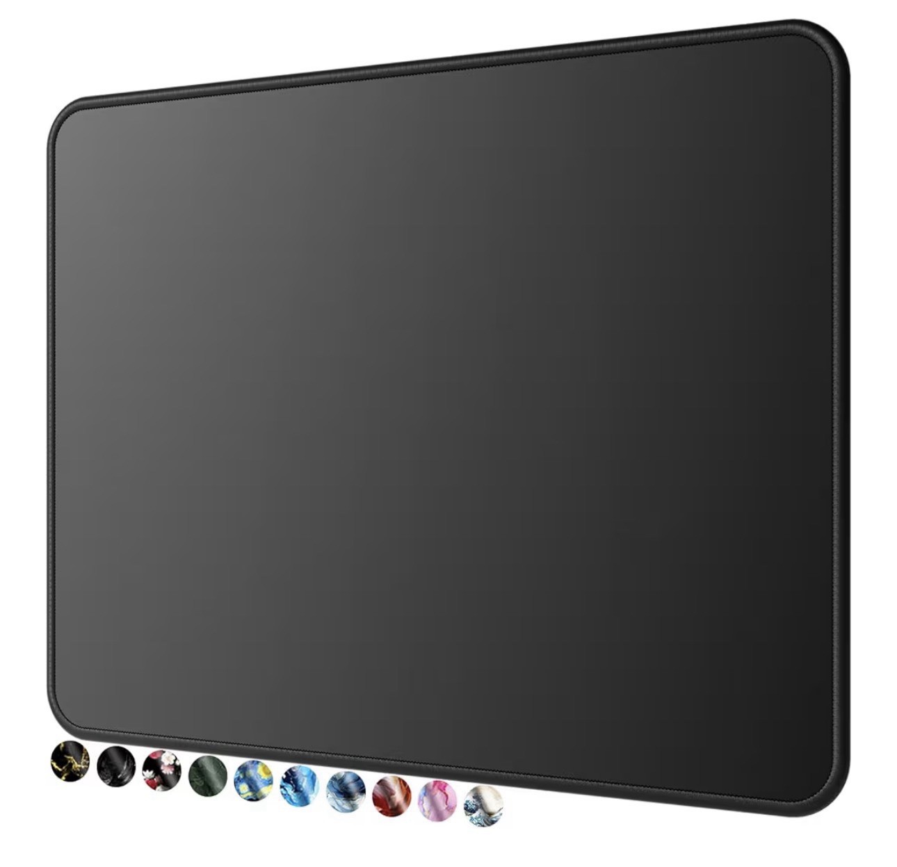 MROCO Essential Office & Gaming Mouse Pad, 30% Larger, 8.5” x 11” in, Black