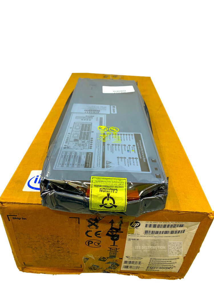 509314-B21 I Renew Open Box HP ProLiant X5570 BL490c G6 1P Blade Server