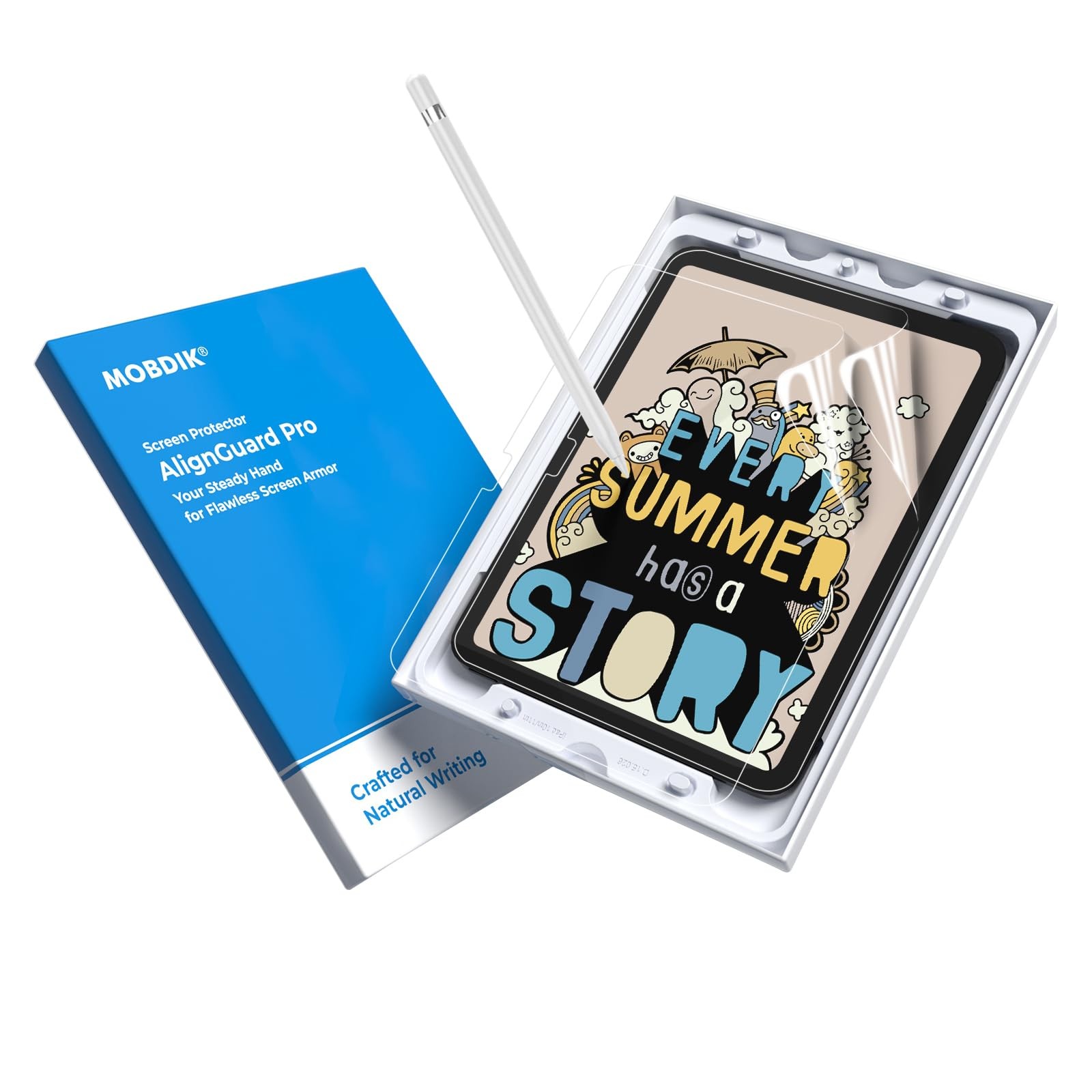 MOBDIK 2 Pack Paperfeel Screen Protector for iPad A16 11th / 10th
