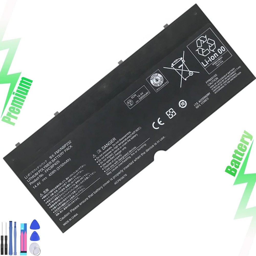 New FPCBP425 FMVNBP232 Battery for Fujitsu LifeBook T904 T935 T936 U745