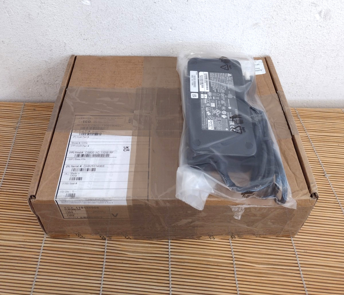 Cisco C9800-AC-110W-RF Catalyst 9800L Wireless Controller Power Supply Boxed