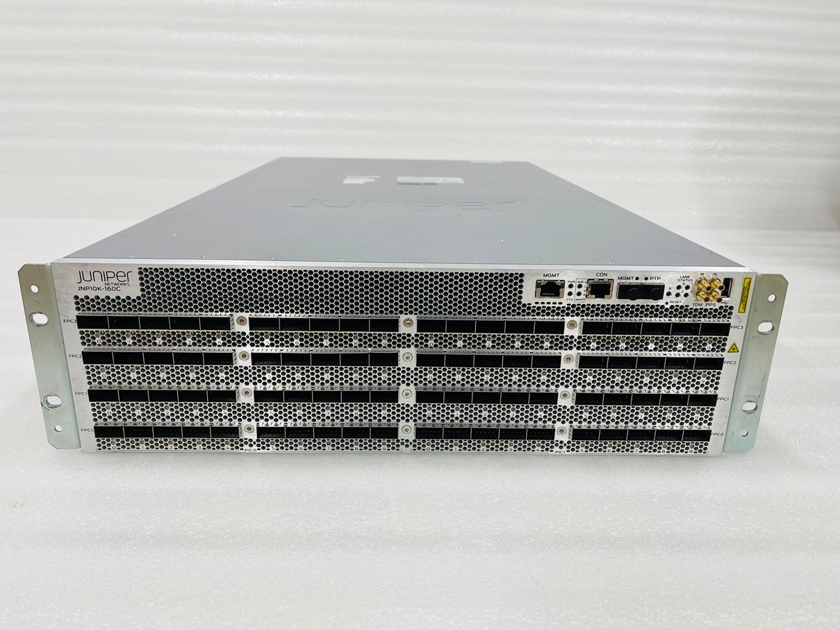 Juniper PTX10003-160C 32x 400G / 160x 100G Ports Packet Transport Router