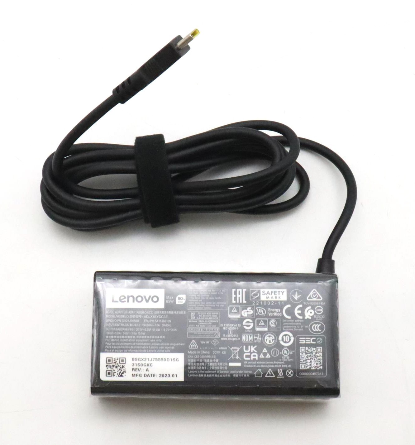 5A11J62109 New For Lenovo AC DC Adapter Adaptador USB-C Type-C 65W 3P 3.25A 20V