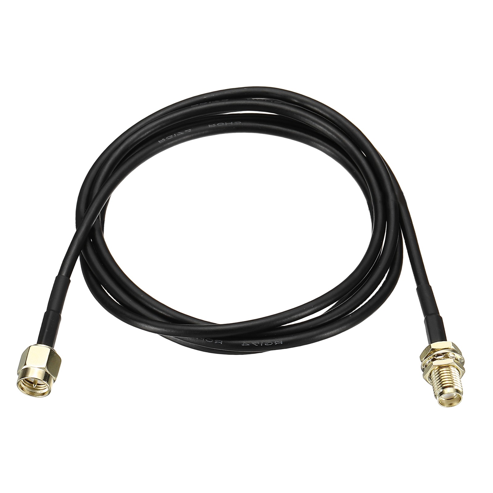 Antenna Extension Cable 1Pcs 3.3FT RP-SMA Male to RP-SMA Female
