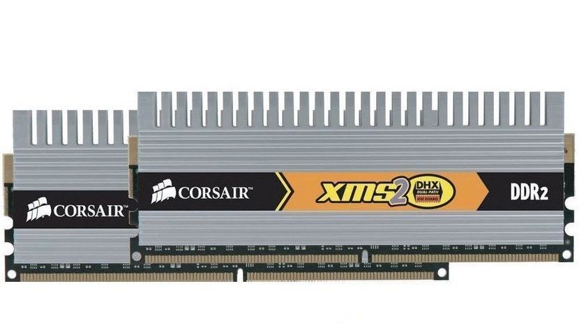 Set of 2 Corsair (XMS2-6400) 1 GB Ver. 6.2 DIMM 800 MHz DDR2 SDRAM Memory *NEW*
