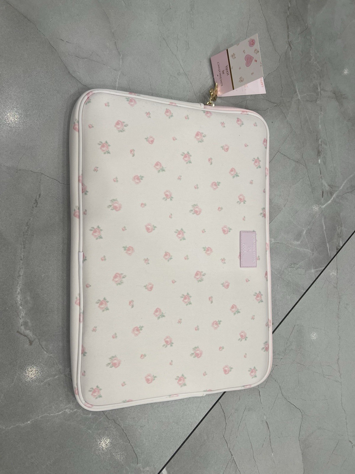 Love Shack Fancy Yoobi Laptop Sleeve NWT