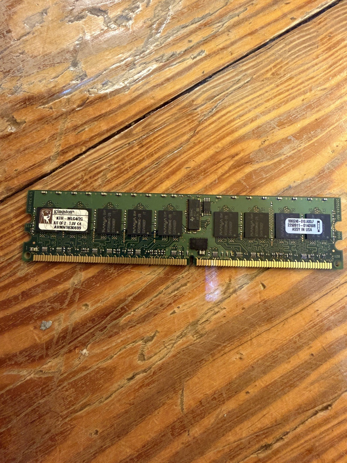 Kingston KTH-MLG4/2G 2GB DDR2 Server RAM Memory Kit
