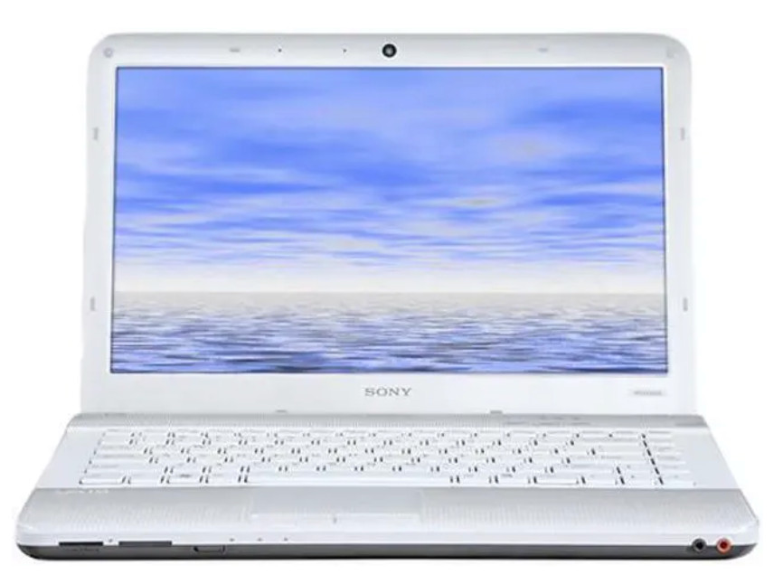 sony vaio EA series laptop 2010 bright white vintage mint condition VPCEA46FM