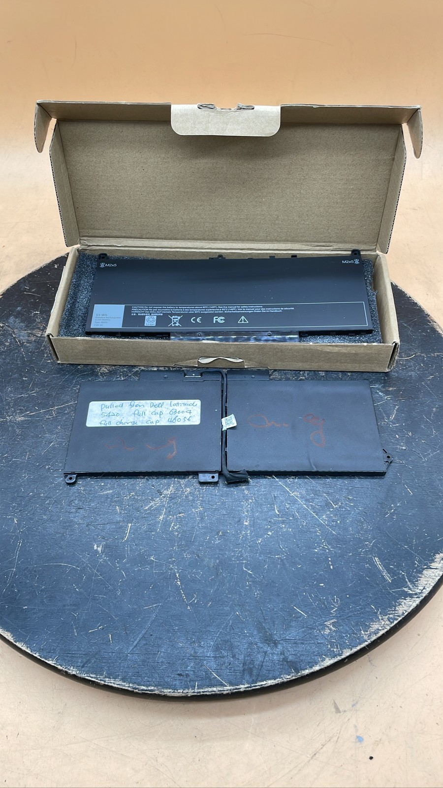 Dell J60J5 55Wh & RJ40G 63Wh Laptop Battery Replacement Unit Lot of 2