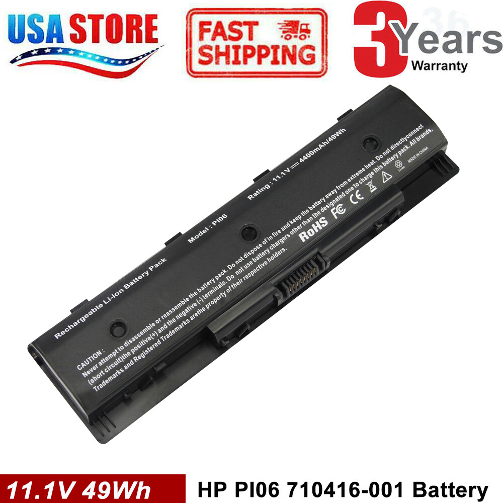 PI06 Battery for HP Envy 15 17 hstnn-yb40 710416-001 710417-001 P106 PC Notebook