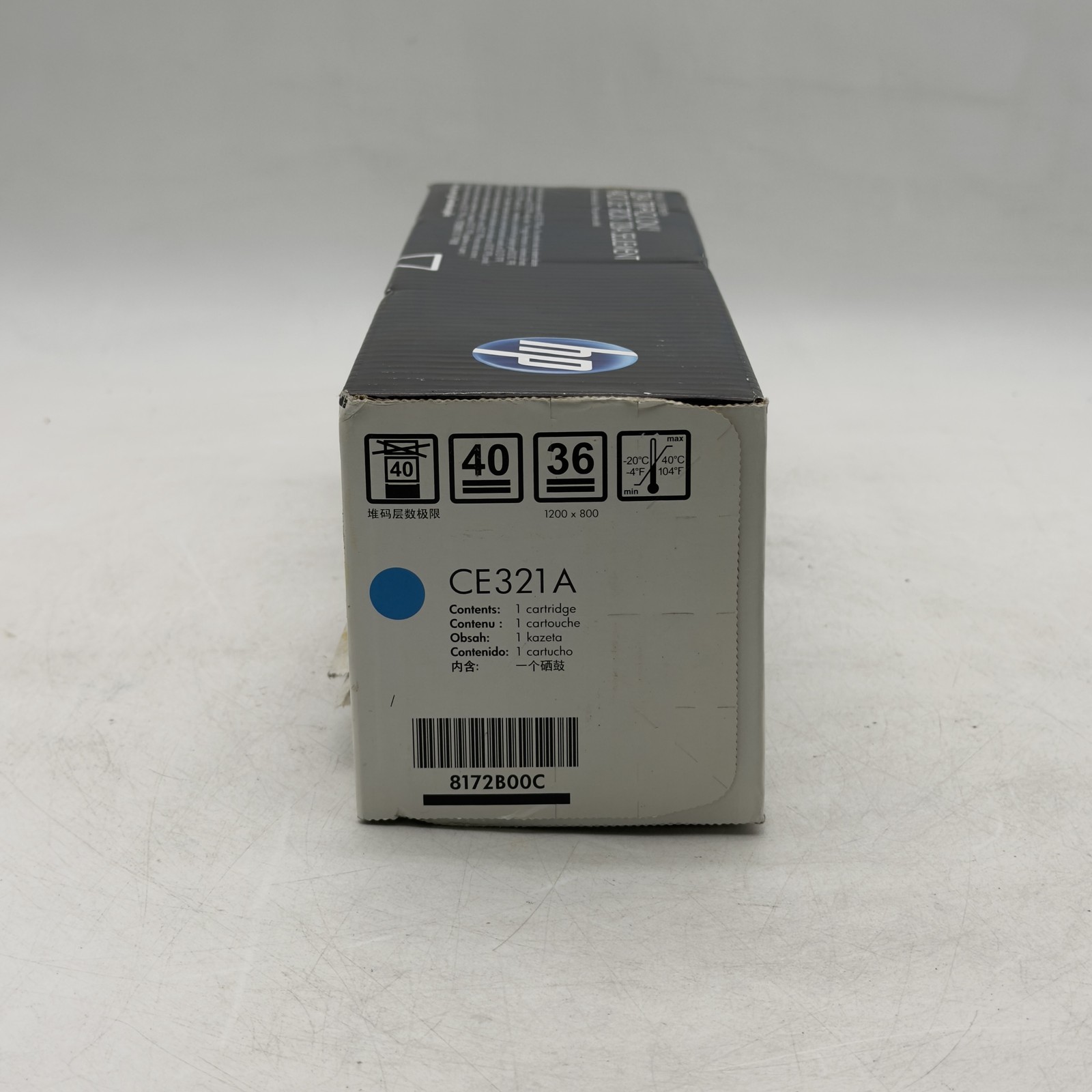 HP CE321A 128A Cyan Original LaserJet Toner Sealed New