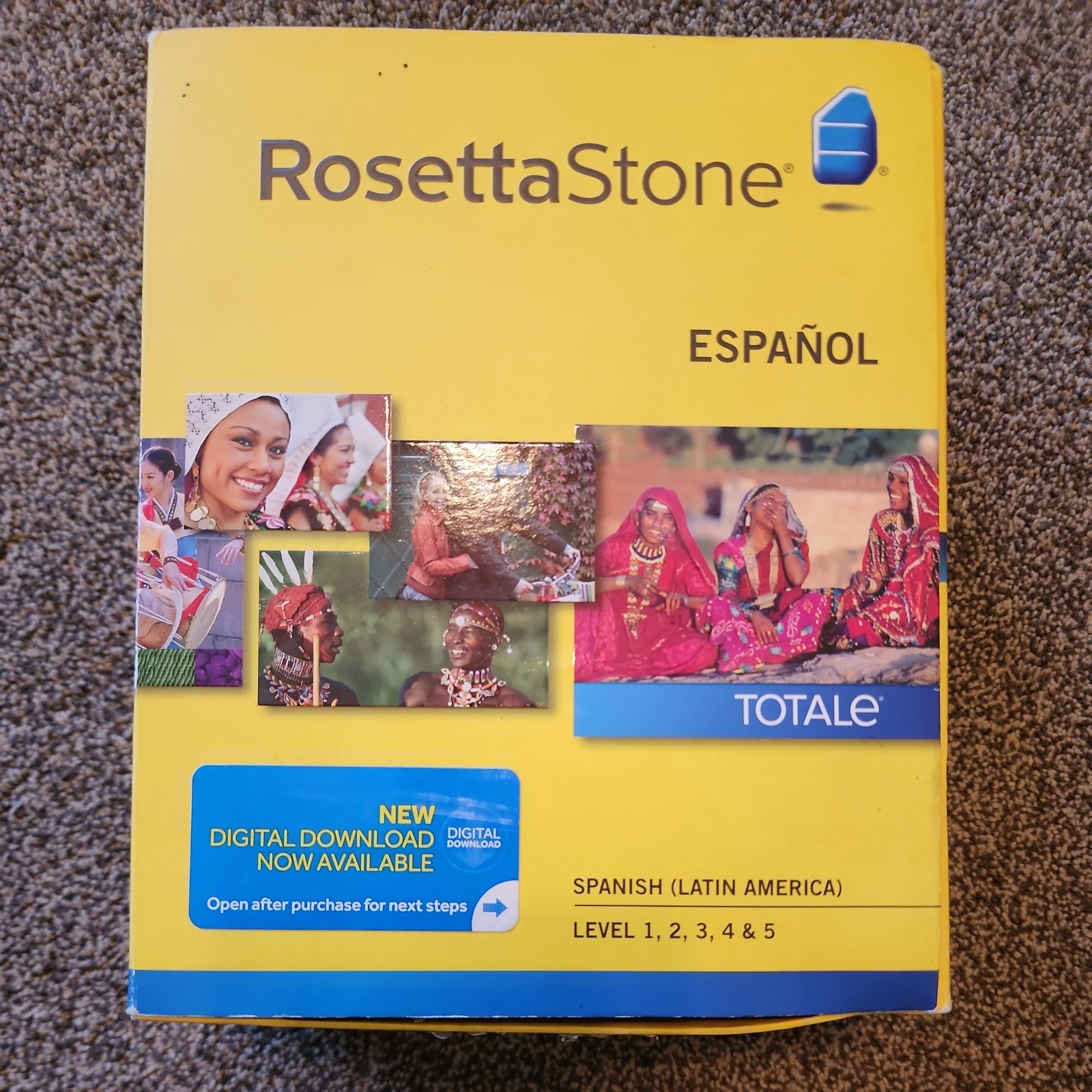 Rosetta Stone Spanish (Latin America) Level 1-5 Set