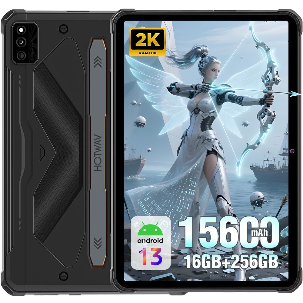 Hotwav R6 Ultra 10.4 Inch Outdoor Tablet 15600mAh 256GB Android Dual SIM Tablet