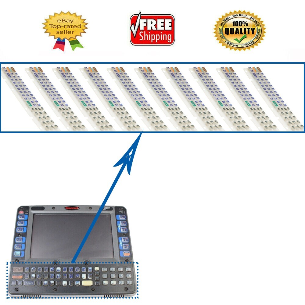 10Pcs New 51-KEY Keypad Replacement For Honeywell Thor VM1