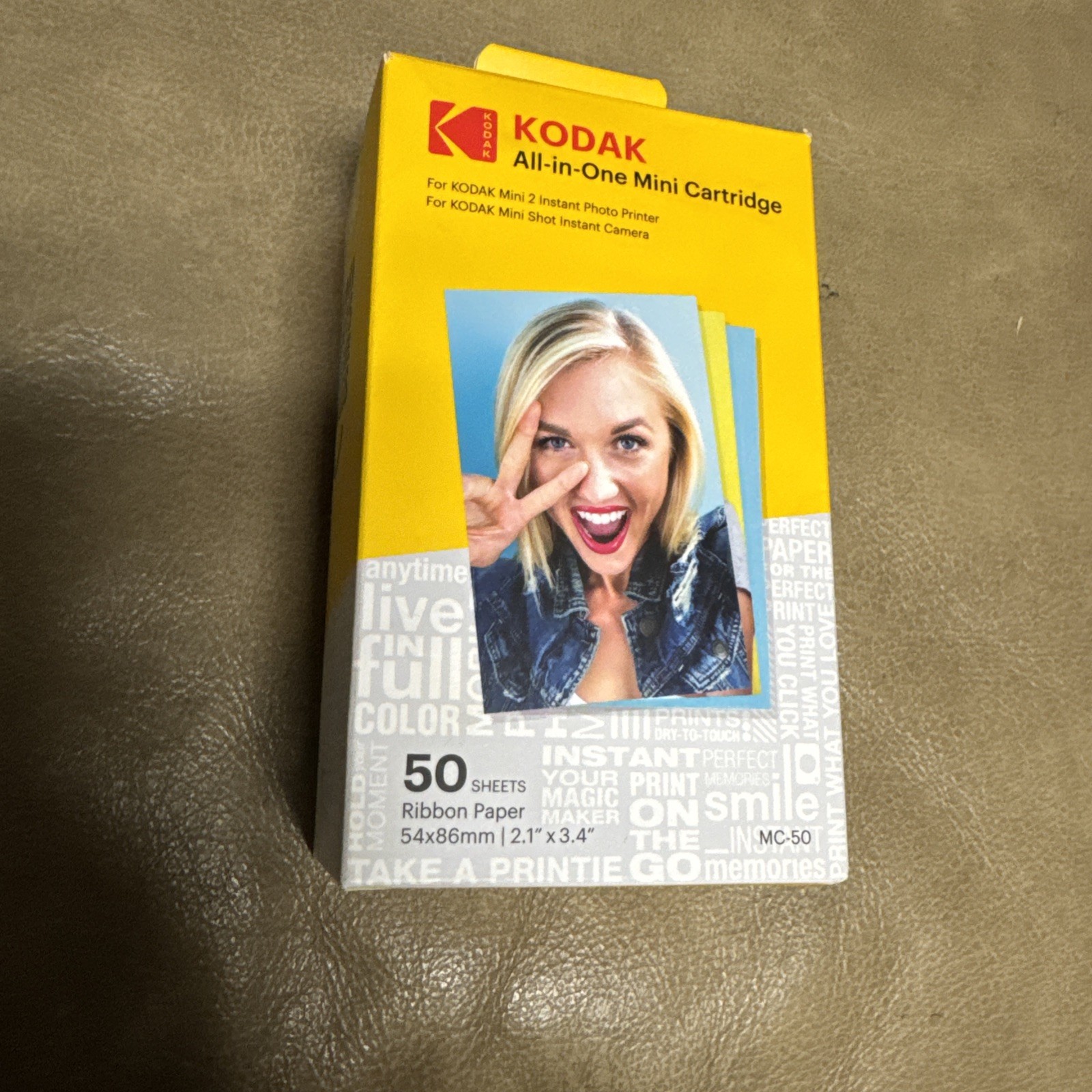 Kodak All In One Mini Cartridges  (MSC-50) Open Box 30-Sheets