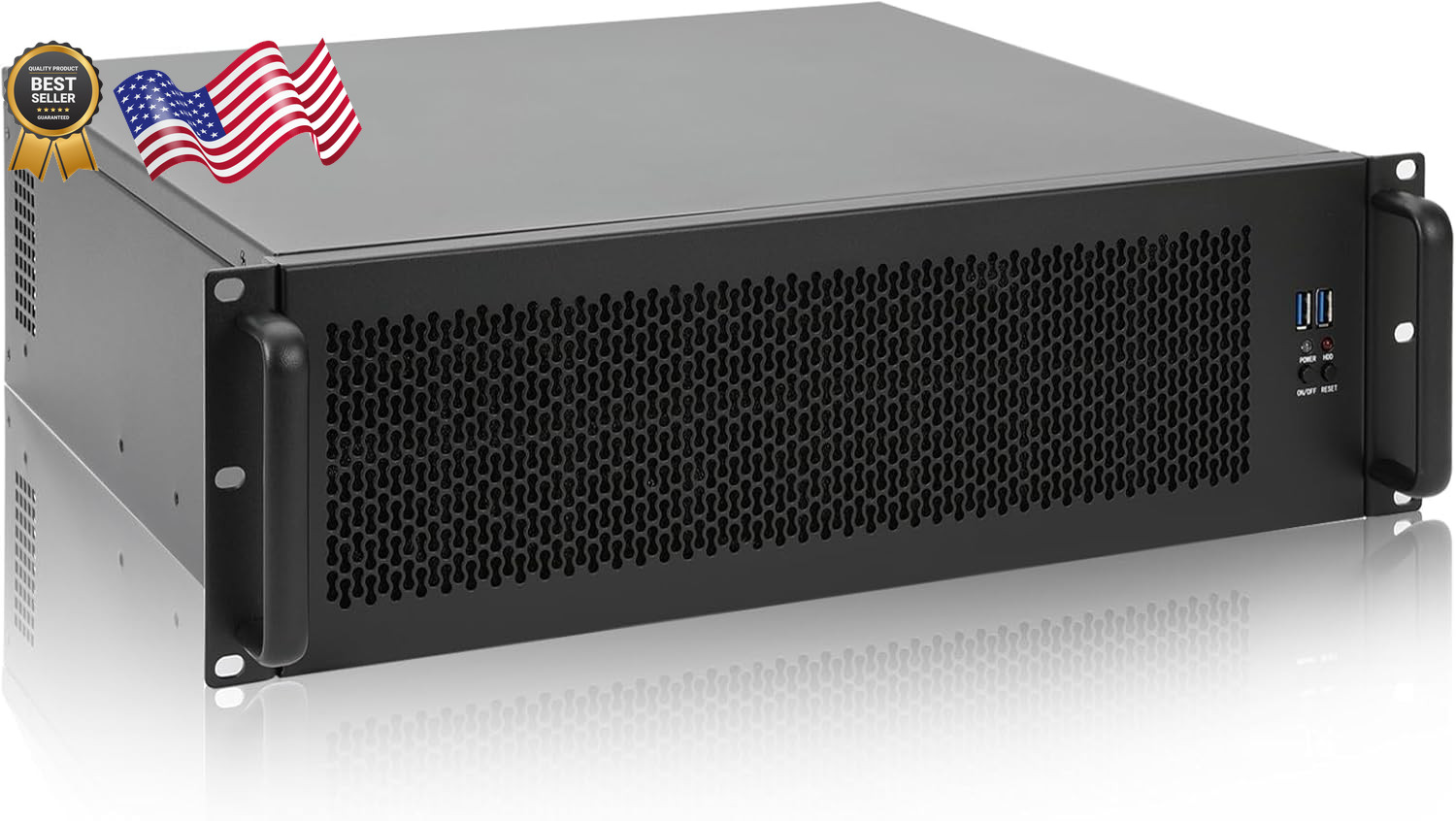 RackChoice 3U rackmount Server Chassis Support Liquid Cooling Compatibility